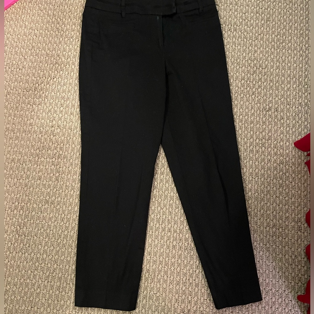 New Directions Black Women’s Dress Pants - Size 6 Petite Ankle Length, Classic